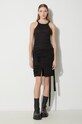 Rick Owens top din bumbac Racer Back Tank DS01D1119.BH.09 negru SS24