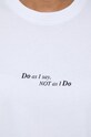 Victoria Beckham t-shirt bawełniany 1224JTS005484A biały