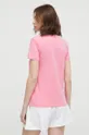 Μπλουζάκι Moschino Underwear ροζ