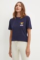 Moschino Underwear tricou bleumarin 0788.4410
