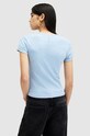Хлопковая футболка AllSaints STEVIE TEE голубой W102JA