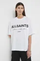 λευκό Βαμβακερό μπλουζάκι AllSaints HELIS CARLIE TEE