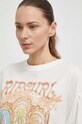 Rip Curl tricou din bumbac bej 0B6WTE