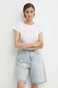 Pepe Jeans tricou din bumbac KELTSE alb PL505862