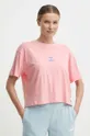 rózsaszín Picture póló vászonkeverékből Hampy