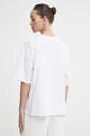 Îmbrăcăminte Never Fully Dressed tricou din bumbac NFDTO464.White alb