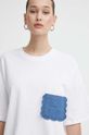 Never Fully Dressed t-shirt bawełniany biały NFDTO464.White