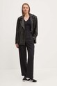 Tričko Abercrombie & Fitch KI139.4420.900 čierna SS24