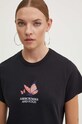 Abercrombie & Fitch tricou din bumbac negru KI157.4095.900