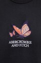 Abercrombie & Fitch tricou din bumbac KI157.4095.900 negru