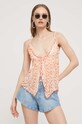 Top Desigual TOPI narančasta 24SWTKAG