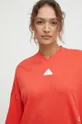 pomarańczowy adidas t-shirt