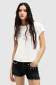 biały AllSaints t-shirt bawełniany RANDAL ANNA TEE Damski