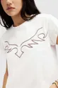 Хлопковая футболка AllSaints RANDAL ANNA TEE белый