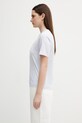 Lacoste t-shirt bawełniany TF7215 niebieski SS26