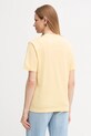 Odzież Lacoste t-shirt bawełniany TF7215 żółty
