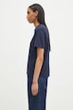 Lacoste t-shirt bawełniany TF7215 granatowy AW25