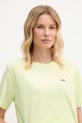 Lacoste Tričko bavlnené dámske zelená TF7215