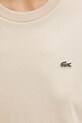 Lacoste t-shirt bawełniany beżowy TF7215