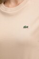 Lacoste t-shirt bawełniany TF7215 beżowy