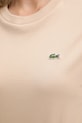 Lacoste t-shirt bawełniany TF7215 beżowy