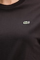 Lacoste t-shirt bawełniany TF7215 brązowy