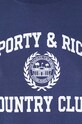 Sporty & Rich cotton t-shirt Varsity Crest T Shirt TSAW2353NA