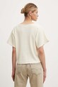 Abbigliamento American Vintage t-shirt in cotone TEE-SHIRT MC COL BATEAU SOT02AE24 beige