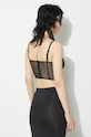 Oblačila Top Fiorucci Black Tulle Heart Bralette W01FPTSL025LY04BK01 črna