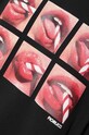 Fiorucci t-shirt bawełniany Mouth Print Padded T-Shirt M01FPTSH105CJ01BK01