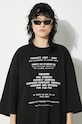 Хлопковая футболка Fiorucci Invitation Print Oversized T-Shirt чёрный U01FPTSH107CJ01BK01
