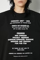 Хлопковая футболка Fiorucci Invitation Print Oversized T-Shirt U01FPTSH107CJ01BK01 чёрный