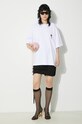 Fiorucci t-shirt bawełniany Lollipop Patch Boxy T-Shirt M01FPTSH103CJ01WH03 biały SS24