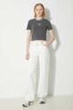 Μπλουζάκι KSUBI Stacked Baby Ss Tee Charcoal WSP24TE001 γκρί SS24