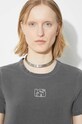 Тениска KSUBI Stacked Baby Ss Tee Charcoal WSP24TE001 сив