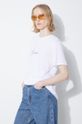 KSUBI linen t-shirt Script Klassic white WSP24TE002