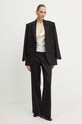 Custommade top jedwabny Yuliana 999312115 beżowy AW24