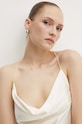 Custommade top jedwabny Yuliana beżowy 999312115