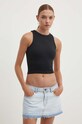 Hollister Co. top KI339.3572.900 czarny SS24