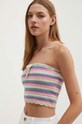 Hollister Co. top din bumbac legat bej KI350.4156.534