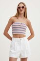 Hollister Co. top din bumbac bej KI350.4156.534