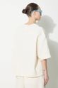 Abbigliamento Maglietta Boxy JW Anderson in misto lino TP0320.PG1483.046 beige