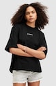 AllSaints tricou din bumbac DISC AMELIE TEE print negru W082JA