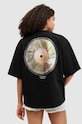 AllSaints tricou din bumbac DISC AMELIE TEE negru W082JA