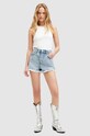 AllSaints top SOFIA TANK biały WM567Z