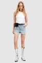 AllSaints top SOFIA TANK WM567Z fehér