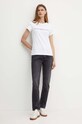 Хлопковая футболка Calvin Klein Jeans J20J220253 белый SS24