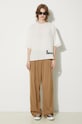 Льняна блузка Undercover Blouse UC1D1402.2 бежевий SS24