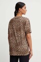 Îmbrăcăminte P.E Nation tricou Heads Up 242T313 maro