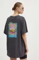 Roxy t-shirt bawełniany SWEETER SUN 100 % Bawełna